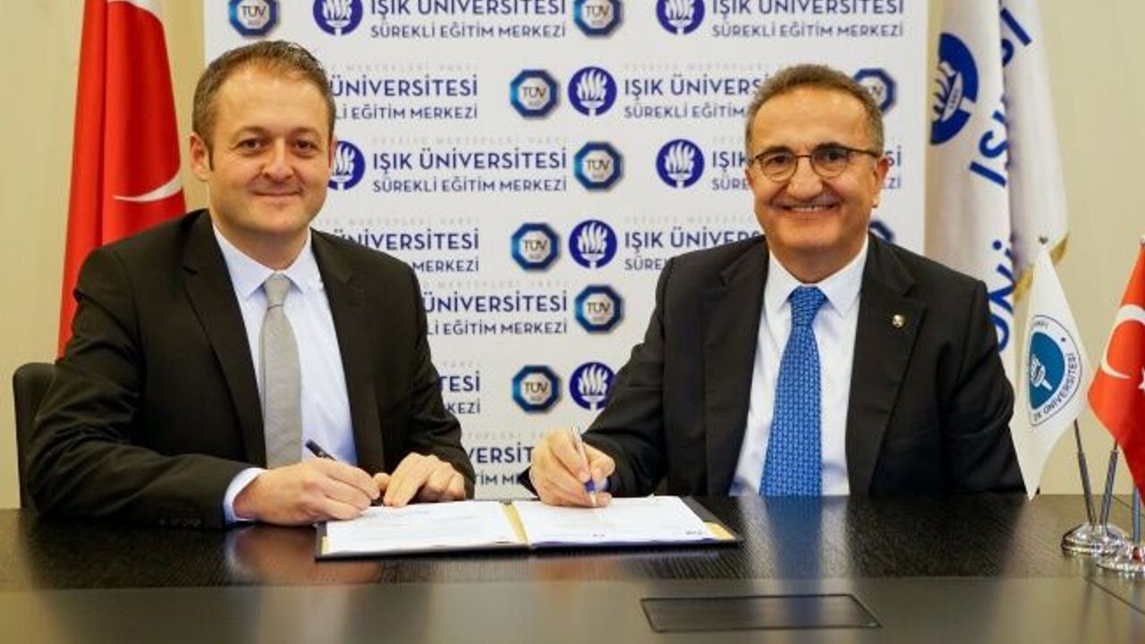 IŞIK ÜNİVERSİTESİ VE TÜV SÜD TÜRKİYE’DEN BÜYÜK İŞ BİRLİĞİ