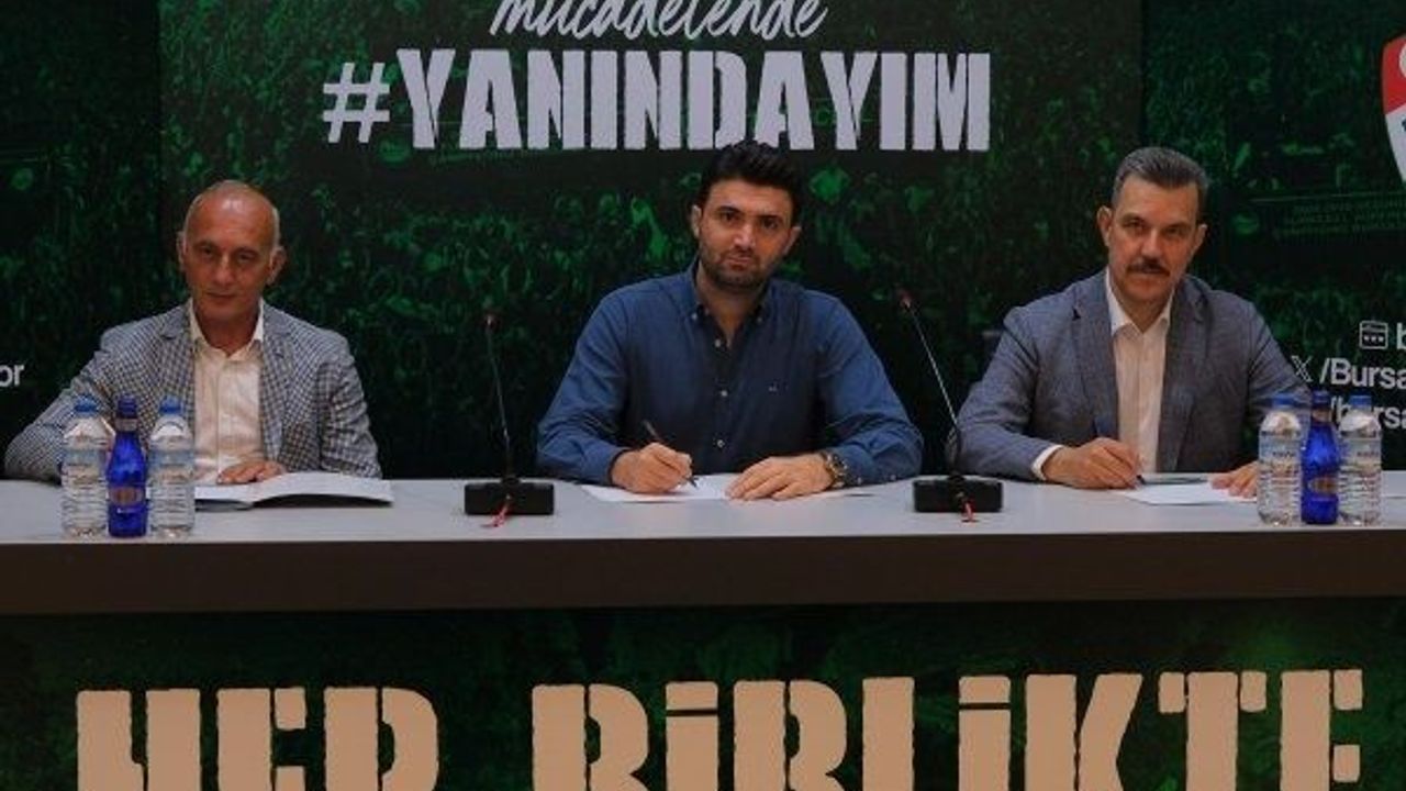 Bursaspor'un Sağlık Sponsoru Doruk Sağlık Grubu oldu