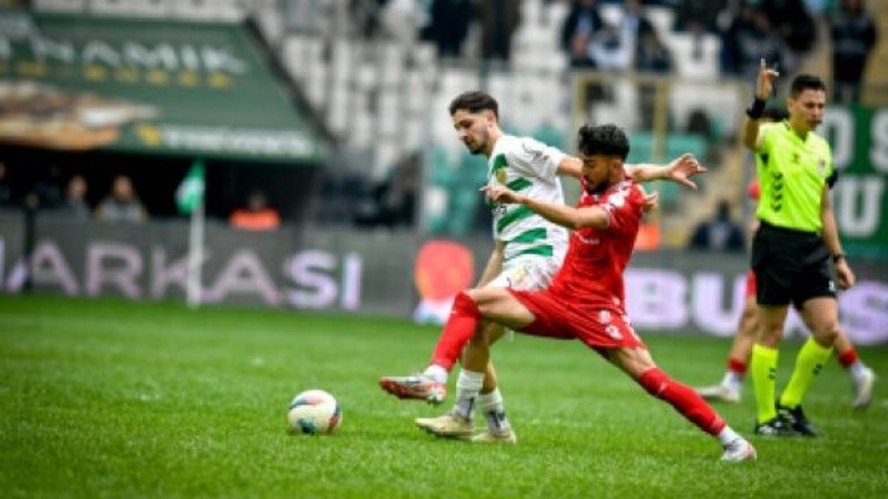 Bursaspor namağlup liderliğini sürdürüyor