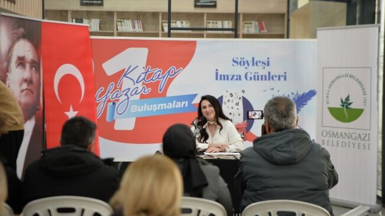 Osmangazililer değerli edebiyatçılar ile buluşuyor