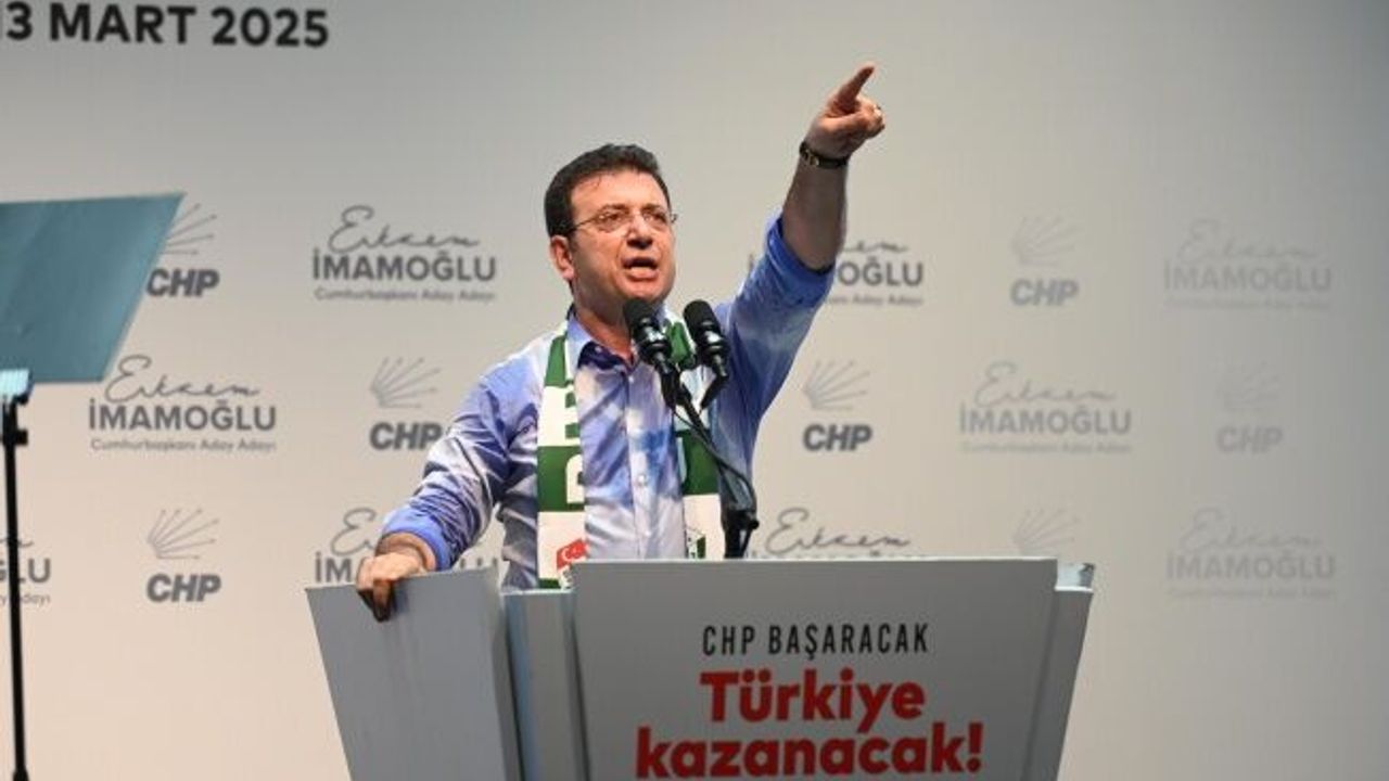 İmamoğlu yolsuzluktan tutuklandı, terörden serbest!