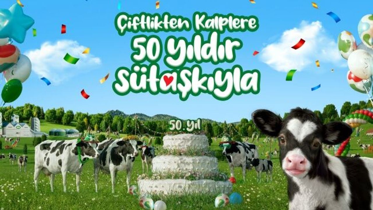 Sütaş, 50. Yıl Coşkusunu “Çiftliklerden Kalplere” Taşıyor