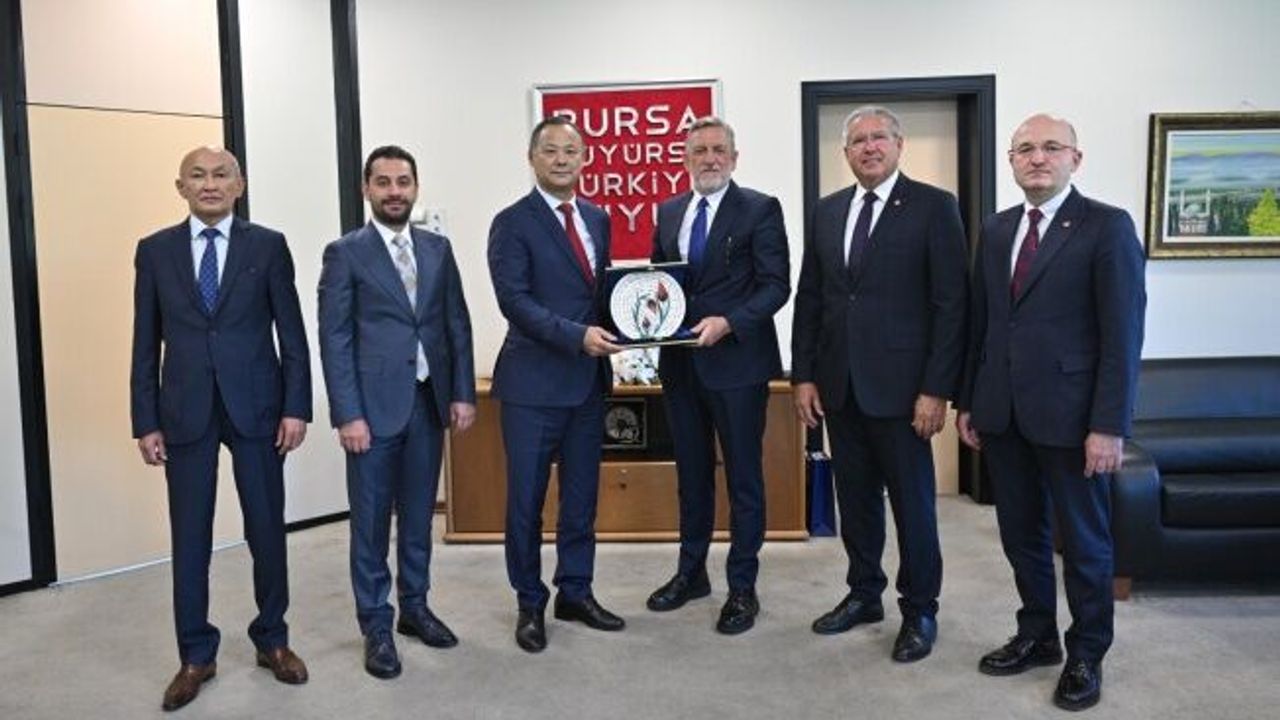 TÜRKİYE-KIRGIZ CUMHURİYETİ KARDEŞLİĞİ BURSA'DA PERÇİNLENDİ
