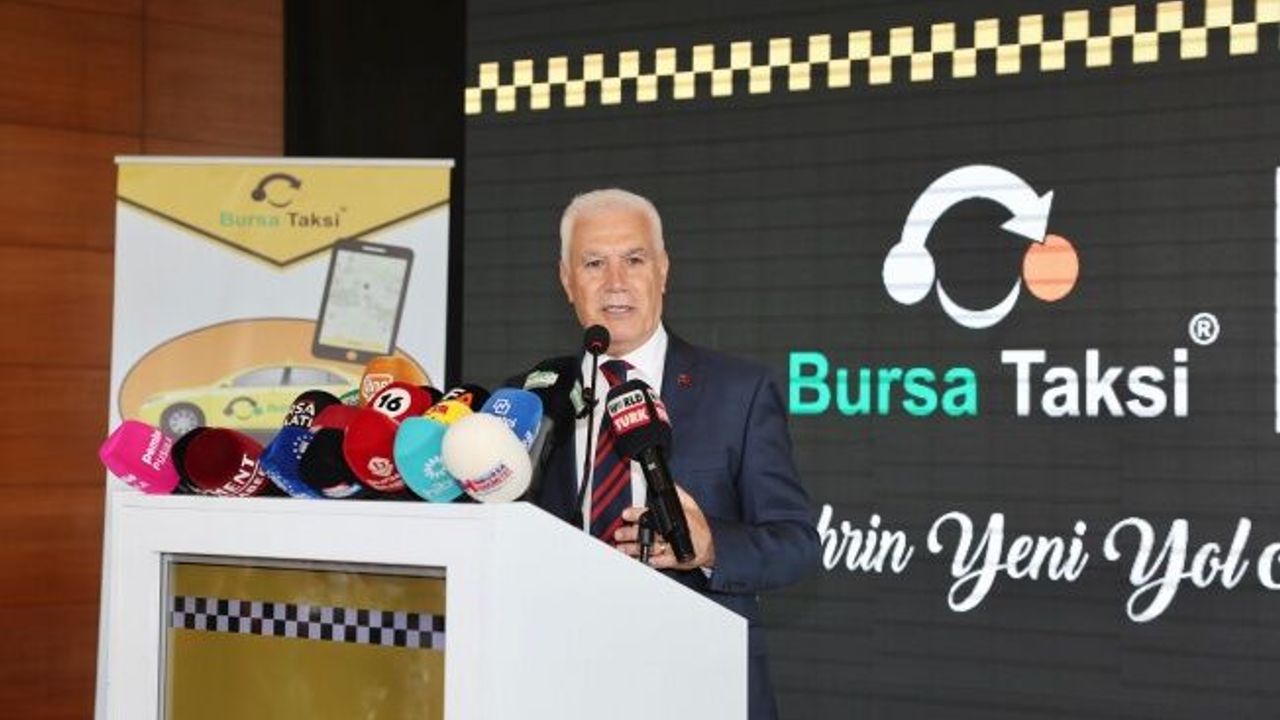 Türkiye'ye öncü 'Bursa Taksi' yollarda