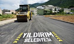 YILDIRIM’DA YOLLAR YENİLENİYOR ULAŞIM RAHATLIYOR