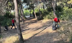 Güzelyalı Çamlıbel’de orman yangını riskine karşı temizlik çalışması