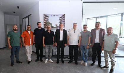 İBRAHİM BURKAY VE HASAN TUĞCU’DAN İNŞAAT SEKTÖRÜNE GÜÇLÜ VİZYON BULUŞMASI