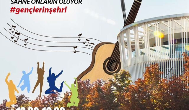 19 MAYIS'TA SAHNE GENÇLER İÇİN KURULUYOR