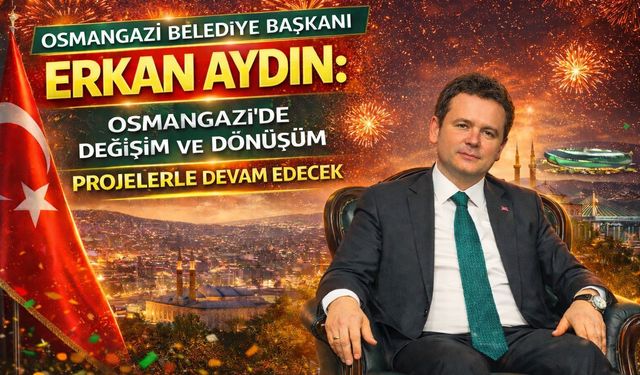 BAŞKAN ERKAN AYDIN KRT’DE OSMANGAZİ’NİN GELECEK VİZYONUNU ANLATTI!