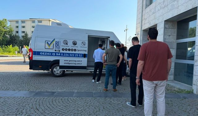 Nilüfer Belediyesi çalışanlarına sağlık taraması