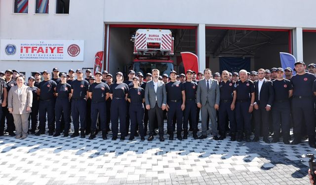 Büyükorhan’a tam donanımlı itfaiye binası