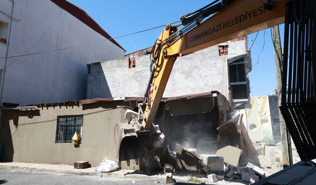 Osmangazi’de Kaçak Yapılara Geçit Yok
