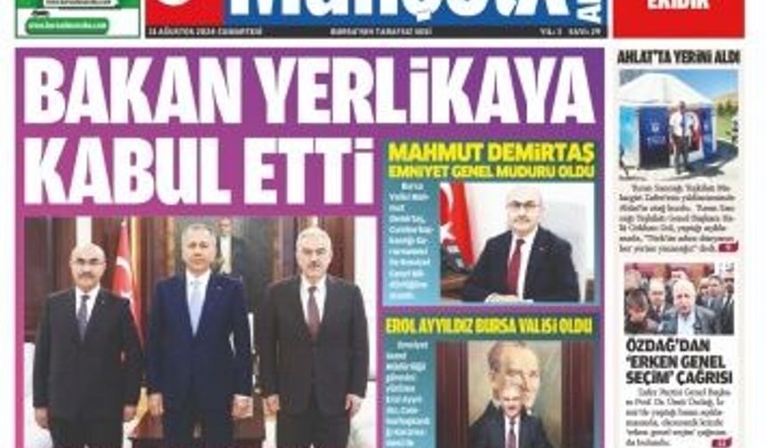 MansetX Gazetesi Bursa-Ankara'nın 13.Yıl 347.Ağustos sayısı okuyucularıyla buluştu.
