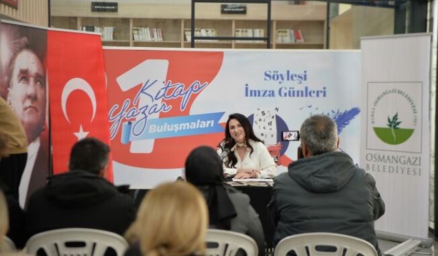 Osmangazililer değerli edebiyatçılar ile buluşuyor