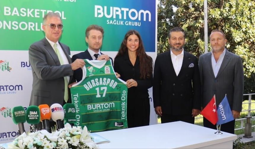 BURTOM, Bursaspor’un Göğsünde Gururla Yerini Aldı