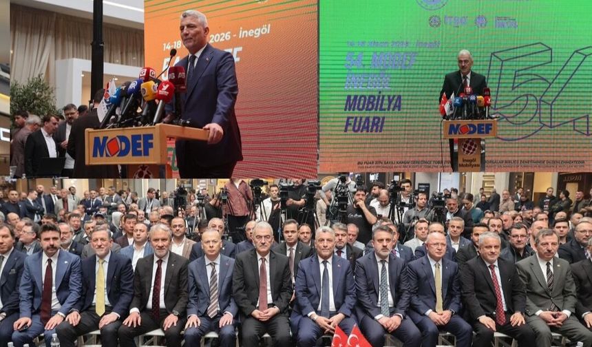 BAKAN ÖMER BOLAT MODEF FUARI’NIN AÇILIŞINI GERÇEKLEŞTİRDİ