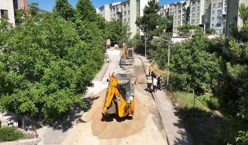 İnegöl'de altyapı hamlesi