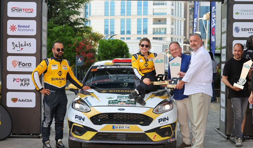 Osmangazi’de 50. Yeşil Bursa Rallisi Nefes Kesti