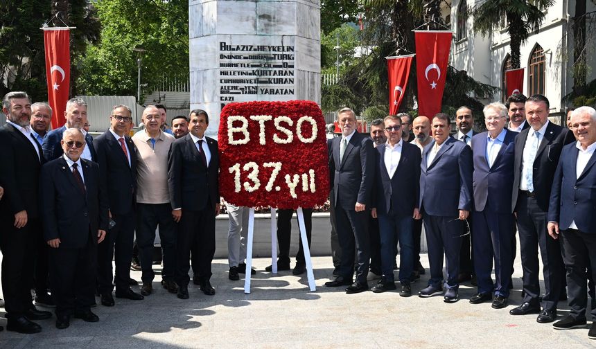 Bursa İş Dünyasının Çatı Kuruluşu BTSO 137 Yaşında