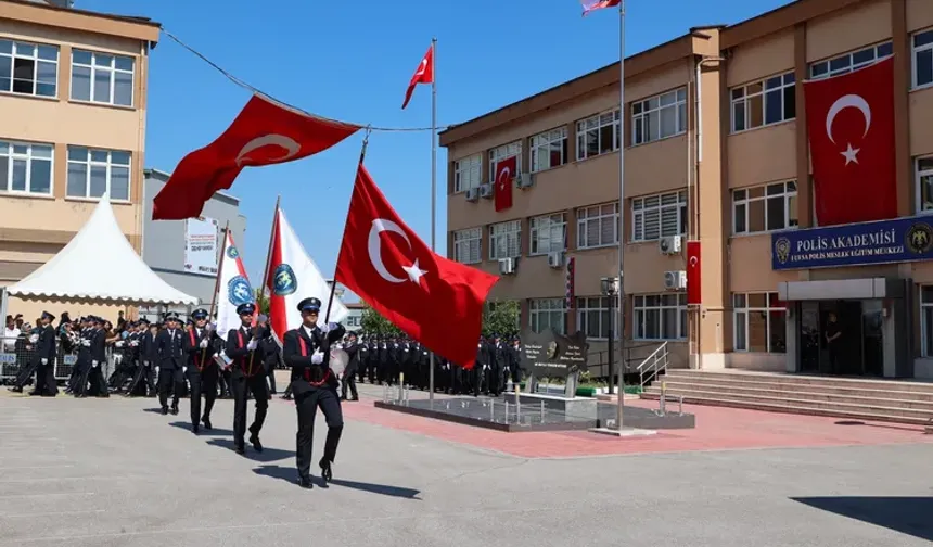 Bursa POMEM’de 475 yeni polis adayı mezun oldu