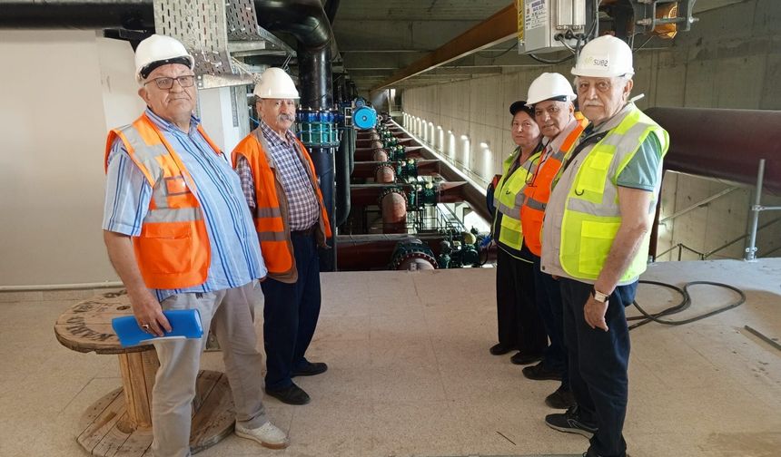 TMMOB Makina Mühendisleri Odası Çevre Komisyonumuz Bursa Çınarcık Su Projesi İsale Hattı'nı Yerinde İnceledi