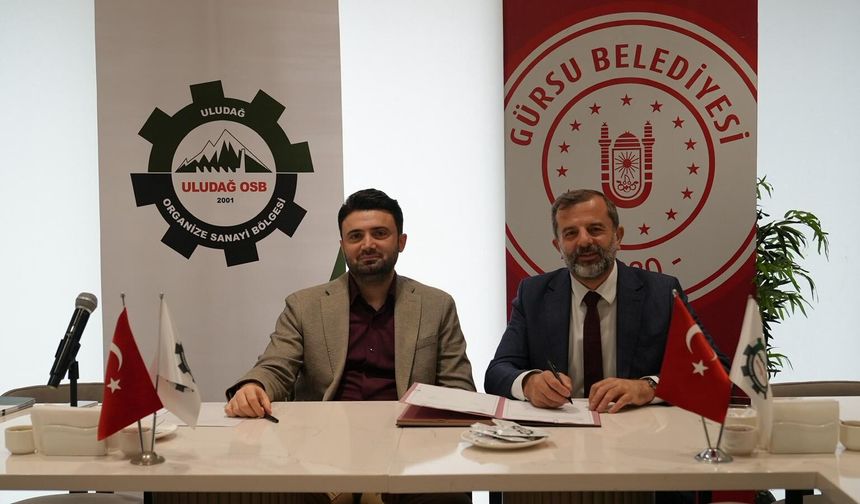 GÜRSU BELEDİYESİ İLE ULUDAĞ OSB ARASINDA İSTİHDAMDA İŞ BİRLİĞİ