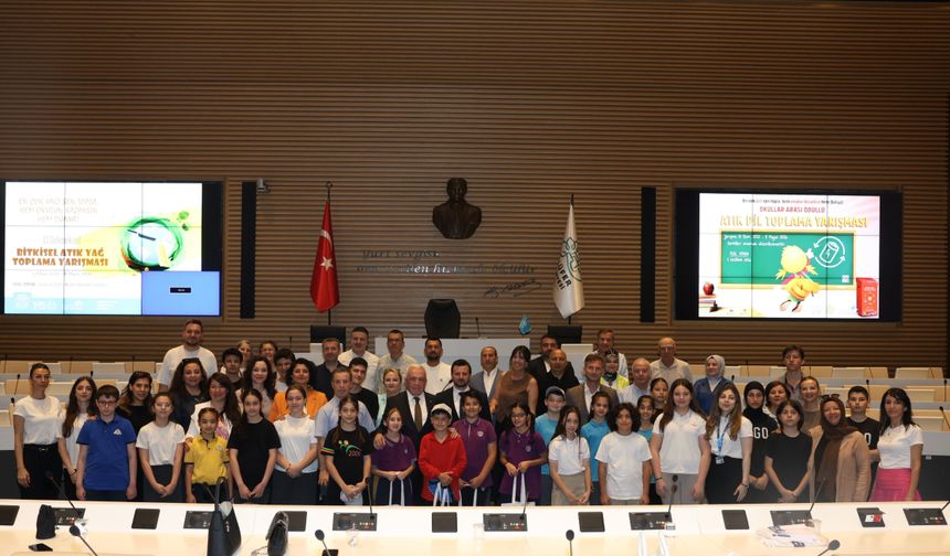 Nilüfer’de çevre kahramanları ödüllendirildi
