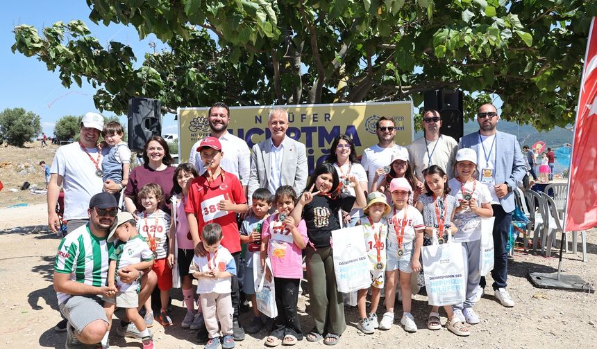 Nilüfer’de gökyüzü uçurtmalarla renklendi