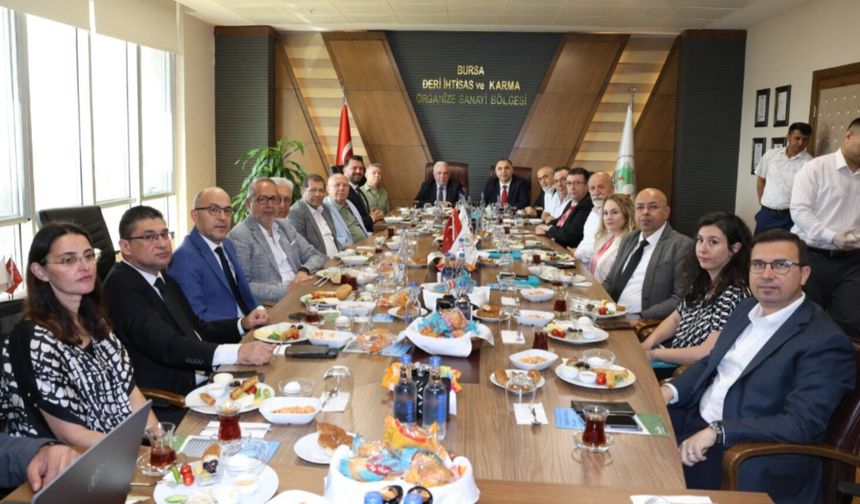 Başkan Şadi Özdemir sanayicilerle buluştu