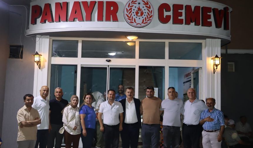 Anahtar Parti Bursa, Muharrem ayında Panayır Cemevi iftarına katıldı