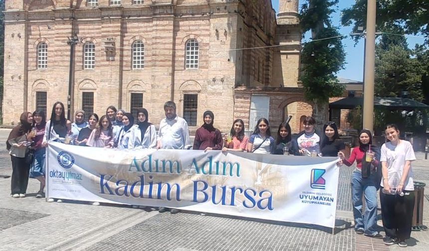 YILDIRIMLI GENÇLER TARİHİ YERİNDE KEŞFEDİYOR
