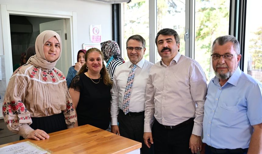 YILDIRIM BELEDİYE BAŞKANI OKTAY YILMAZ, MUHTARLARLA BİR ARAYA GELDİ