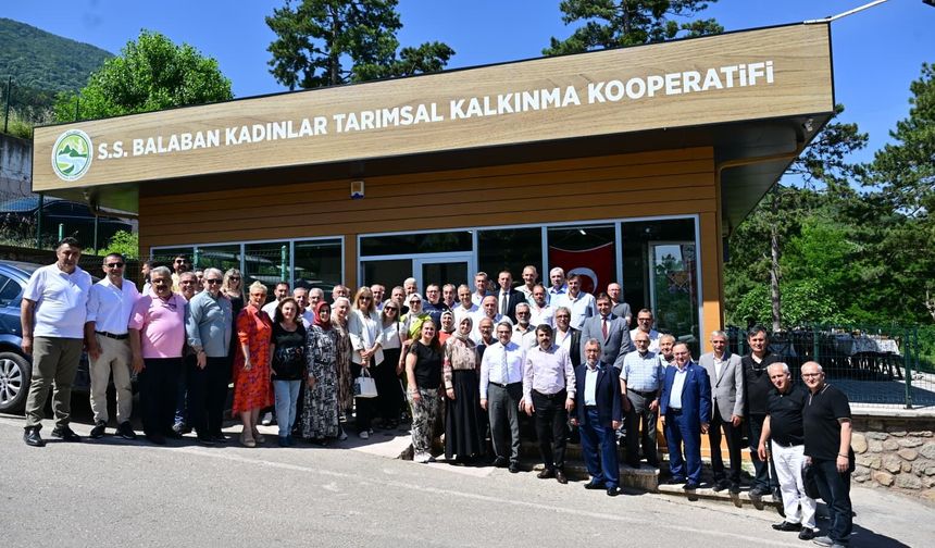 YILDIRIM BELEDİYE BAŞKANI OKTAY YILMAZ, MUHTARLARLA BİR ARAYA GELDİ