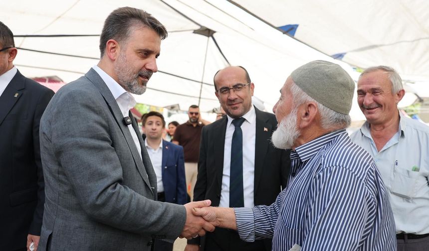 Başkan Vekili Biba, Orhaneli'de yatırımları ele aldı