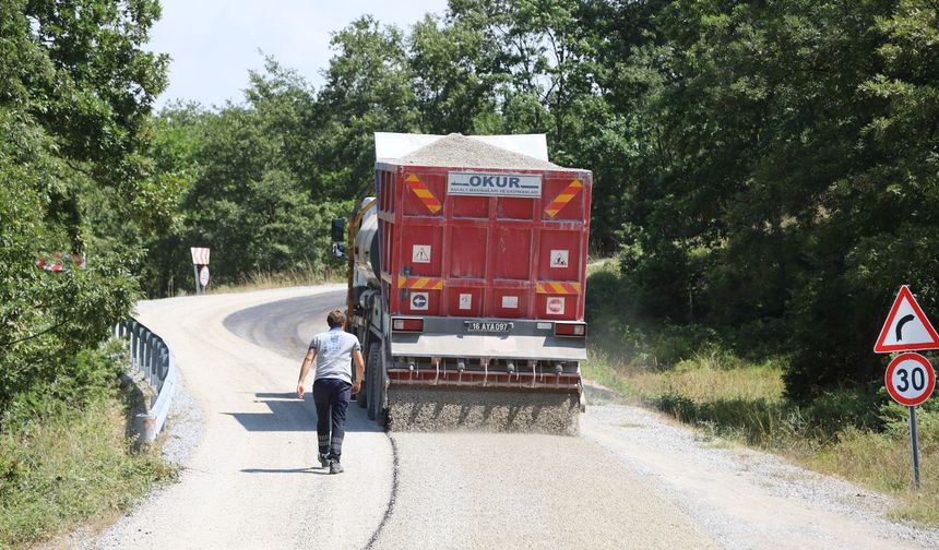 Büyükşehir’den İznik’te yollara konfor ayarı