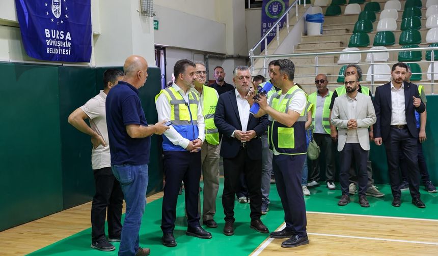 Başkan Vekili Biba, Şahin Başol'da çalışmaları inceledi