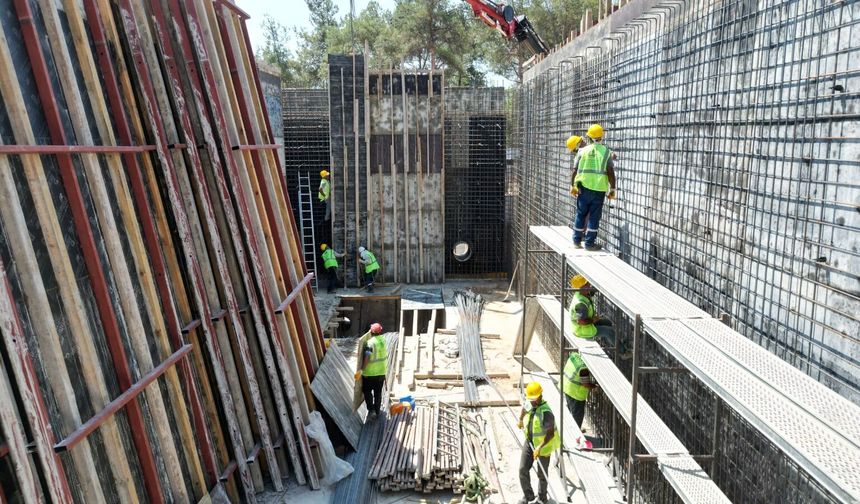 Büyükşehir’den Demirtaş’a 10 bin metreküplük yeni su deposu