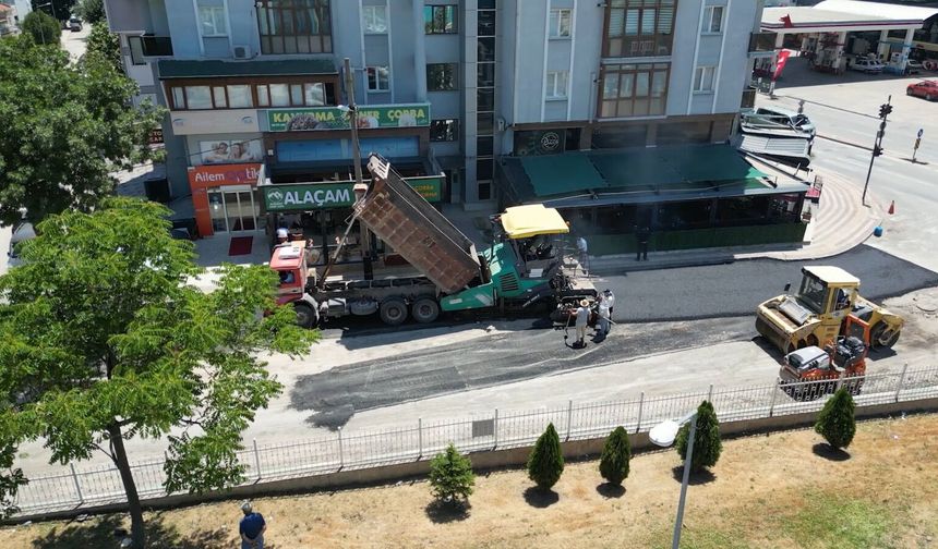 Kestel Belediyesi'nin Asfalt Mesaisi Sürüyor