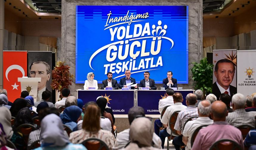 AK PARTİ YILDIRIM’DAN GÖNÜL SEFERBERLİĞİ