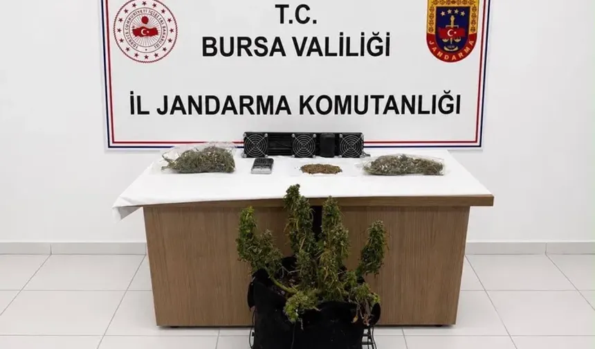 Bursa’da uyuşturucuya 3 gözaltı!