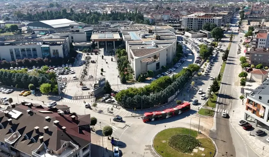 Bursa İnegöl’de metrobüs için ilk test sürüşü yapıldı