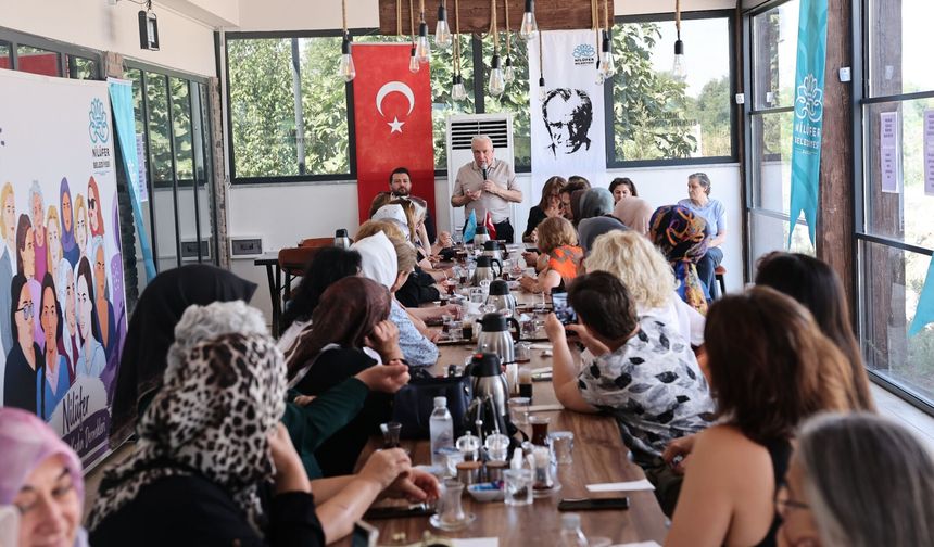 Nilüferli kadınlar “Mahallede Sözümüz Var” diyerek kent yönetimine katılıyor