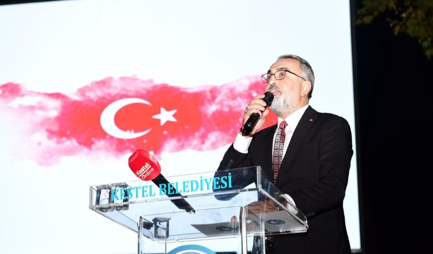 KESTEL BELEDİYESİ, 15 TEMMUZ RUHUNU MEYDAN KESTEL'DE YAŞATTI
