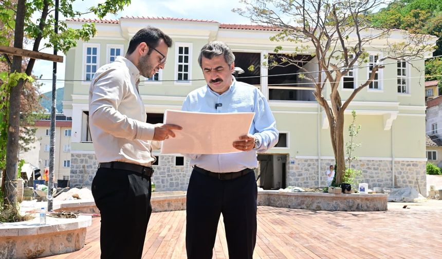 FEVZİYE PARKI VE TARİHİ KÖŞKTE GERİ SAYIM BAŞLADI